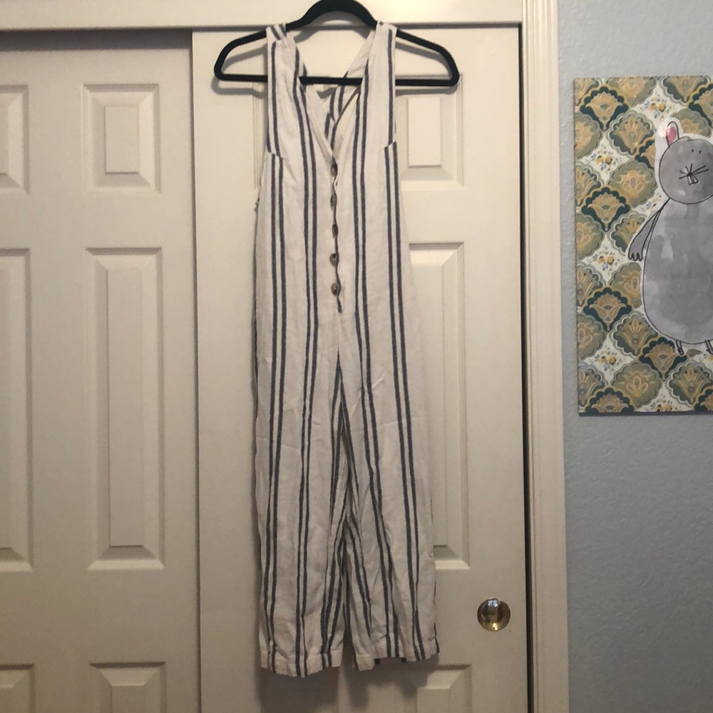 Urban Outfitters Striped Jumpsuit/Romper